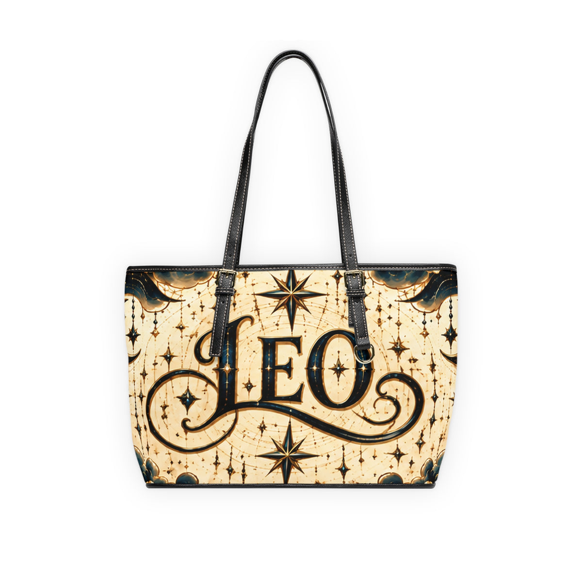 Leo Zodiac Lion Leather Shoulder Bag