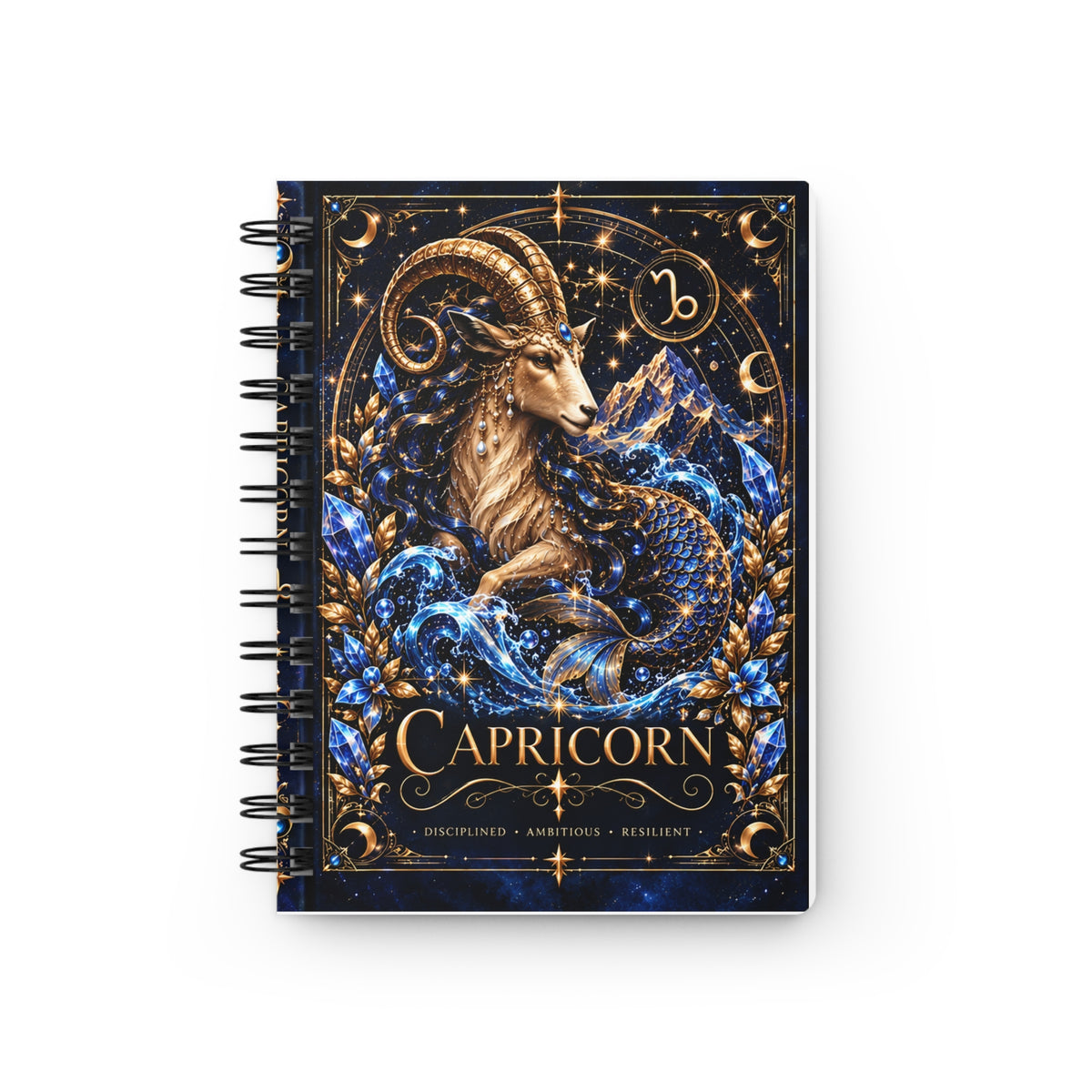 Capricorn Spiral Bound Zodiac Journal
