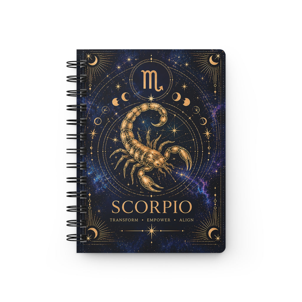 Scorpio Spiral Bound Zodiac Journal
