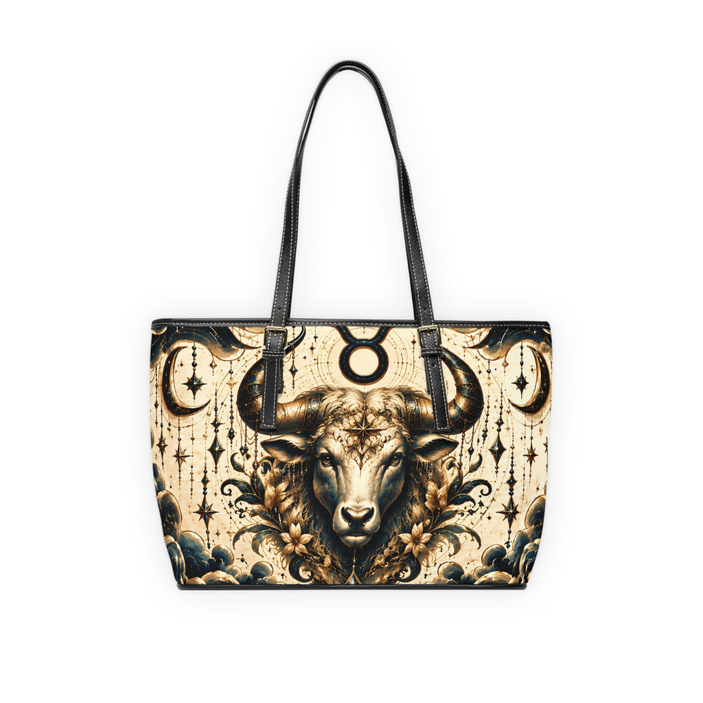 Taurus Zodiac Leather Shoulder Bag