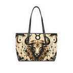 Taurus Zodiac Leather Shoulder Bag