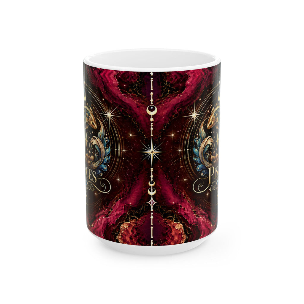 Pisces Zodiac Ceramic Mug
