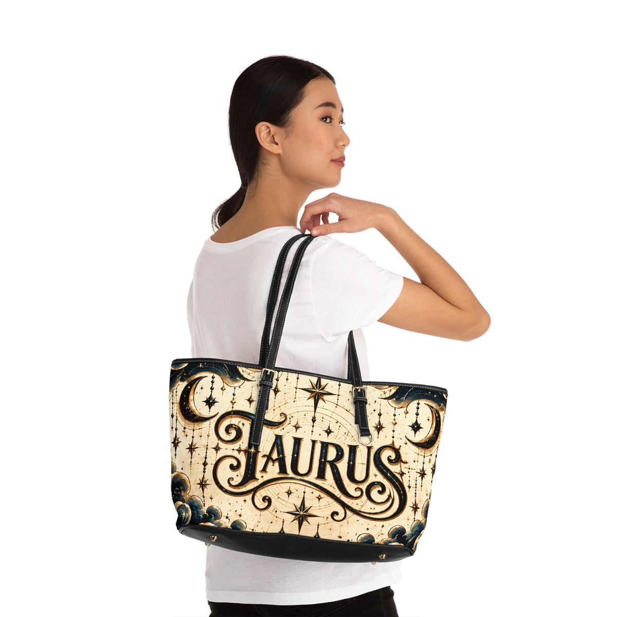 Taurus Zodiac Leather Shoulder Bag