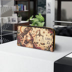 Libra Zodiac Celestial Zipper Wallet