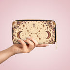 Pisces Zodiac Celestial Zipper Wallet