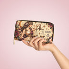 Libra Zodiac Celestial Zipper Wallet