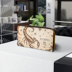 Scorpio Zodiac Scorpion Celestial Zipper Wallet
