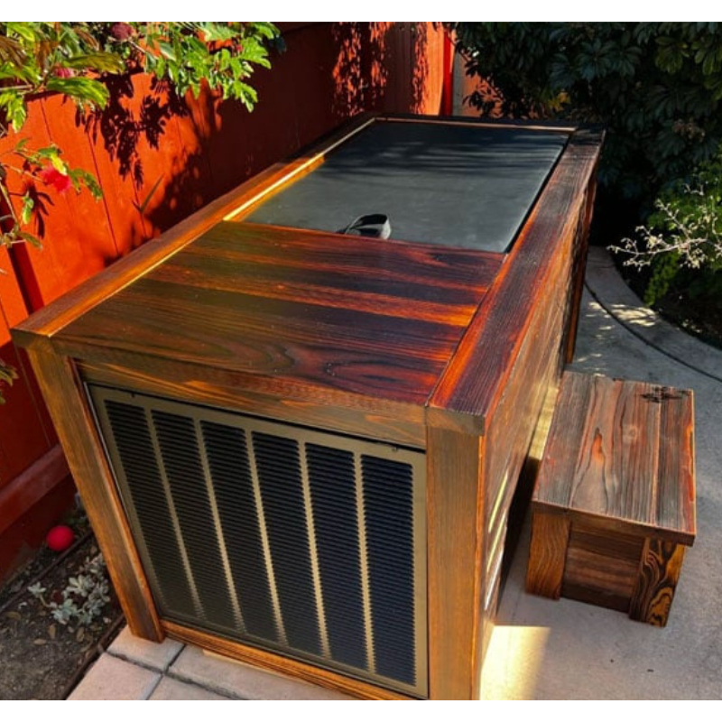 Kooru Handcrafted Redwood Cold Plunge Tub