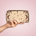 Cancer Zodiac Celestial Zipper Wallet