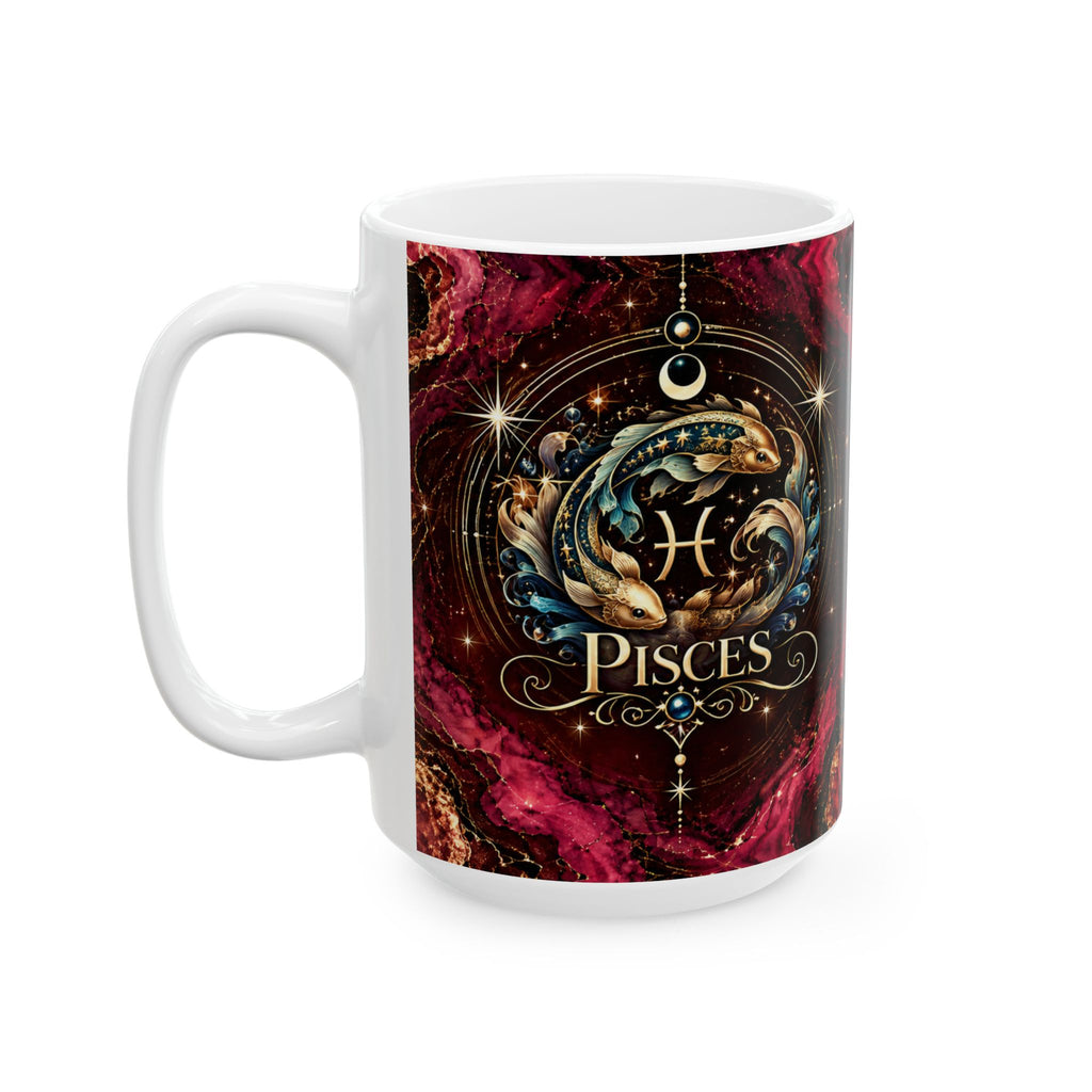 Pisces Zodiac Ceramic Mug