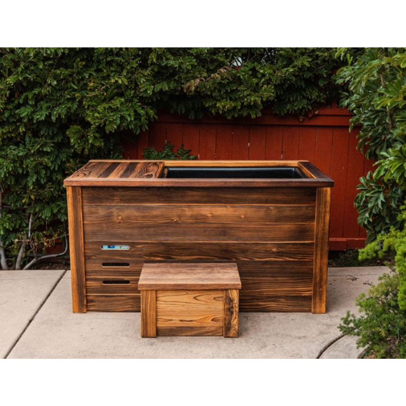 Kooru Handcrafted Redwood Cold Plunge Tub