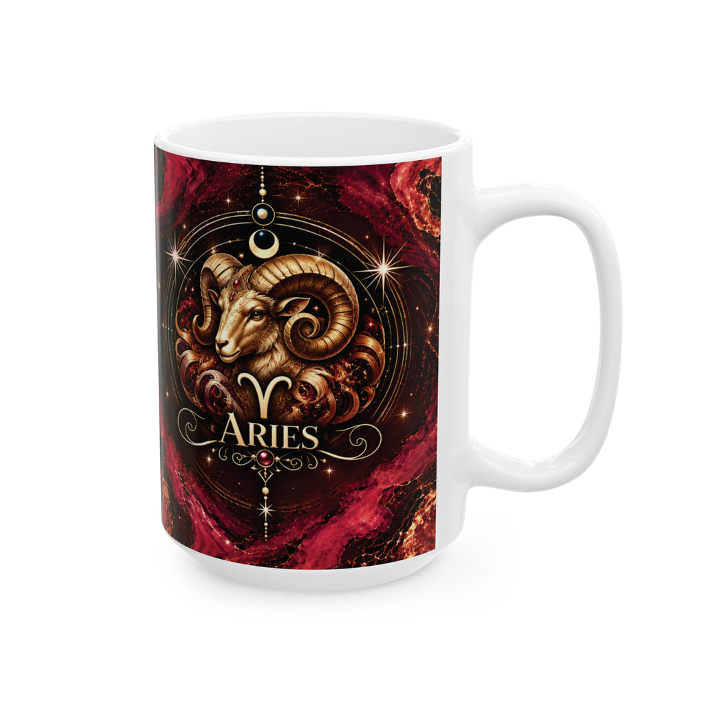 Aries Zodiac Ceramic Mug