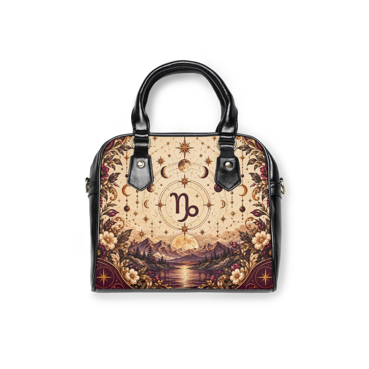 Capricorn Zodiac Shoulder Handbag