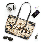 Scorpio Zodiac Leather Shoulder Bag