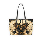 Gemini Zodiac Leather Shoulder Bag