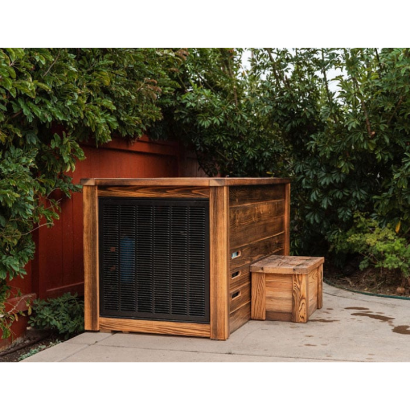 Kooru Handcrafted Redwood Cold Plunge Tub