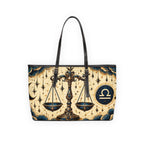 Libra Zodiac Leather Shoulder Bag