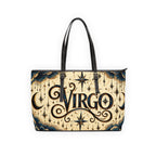 Virgo Zodiac Leather Shoulder Bag