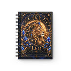 Leo Zodiac Spiral Bound Journal