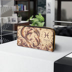 Pisces Zodiac Celestial Zipper Wallet