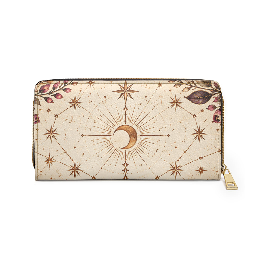 Scorpio Zodiac Scorpion Celestial Zipper Wallet