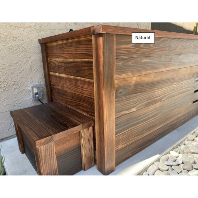 Kooru Handcrafted Redwood Cold Plunge Tub