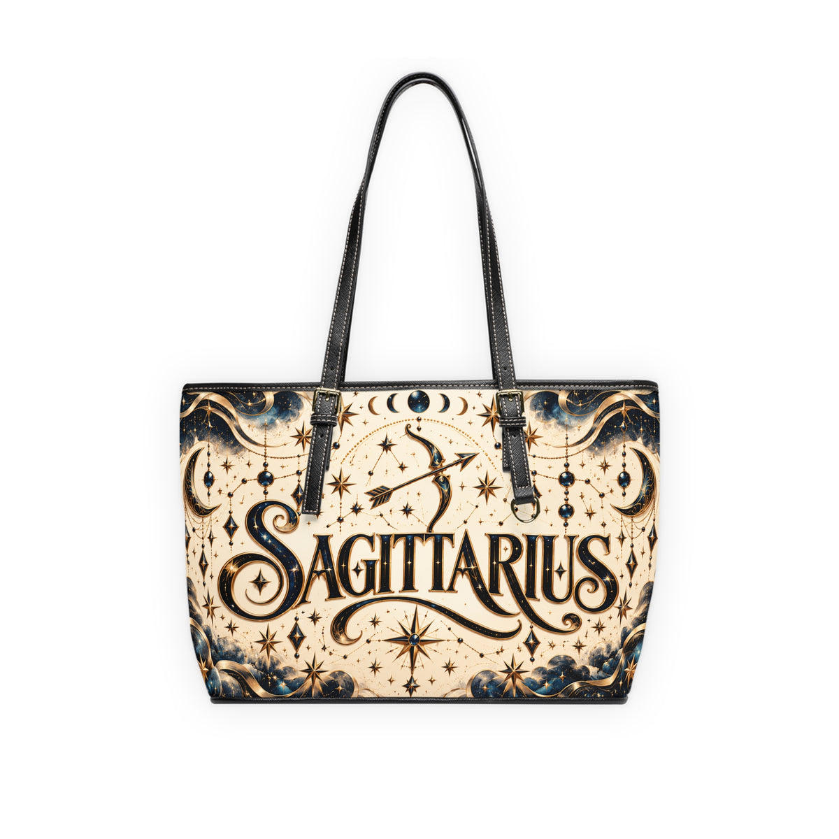 Sagittarius Zodiac Leather Shoulder Bag
