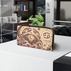 Cancer Zodiac Celestial Zipper Wallet
