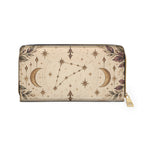 Capricorn Zodiac Celestial Zipper Wallet