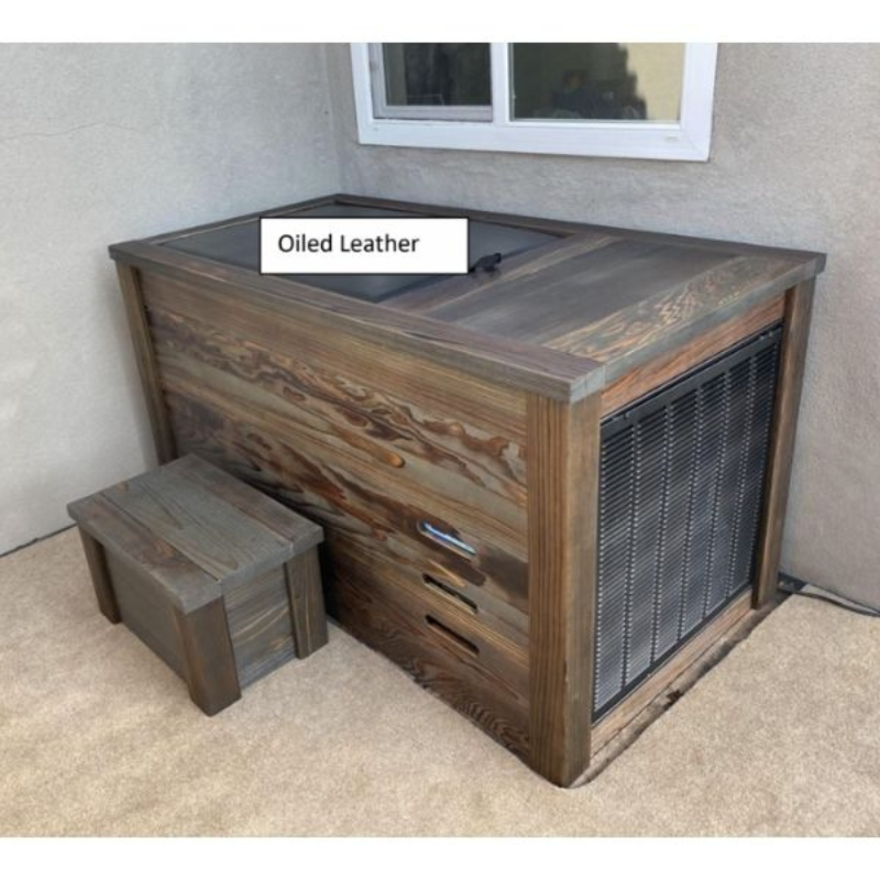 Kooru Handcrafted Redwood Cold Plunge Tub