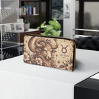 Taurus Zodiac Celestial Zipper Wallet