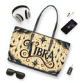 Libra Zodiac Leather Shoulder Bag