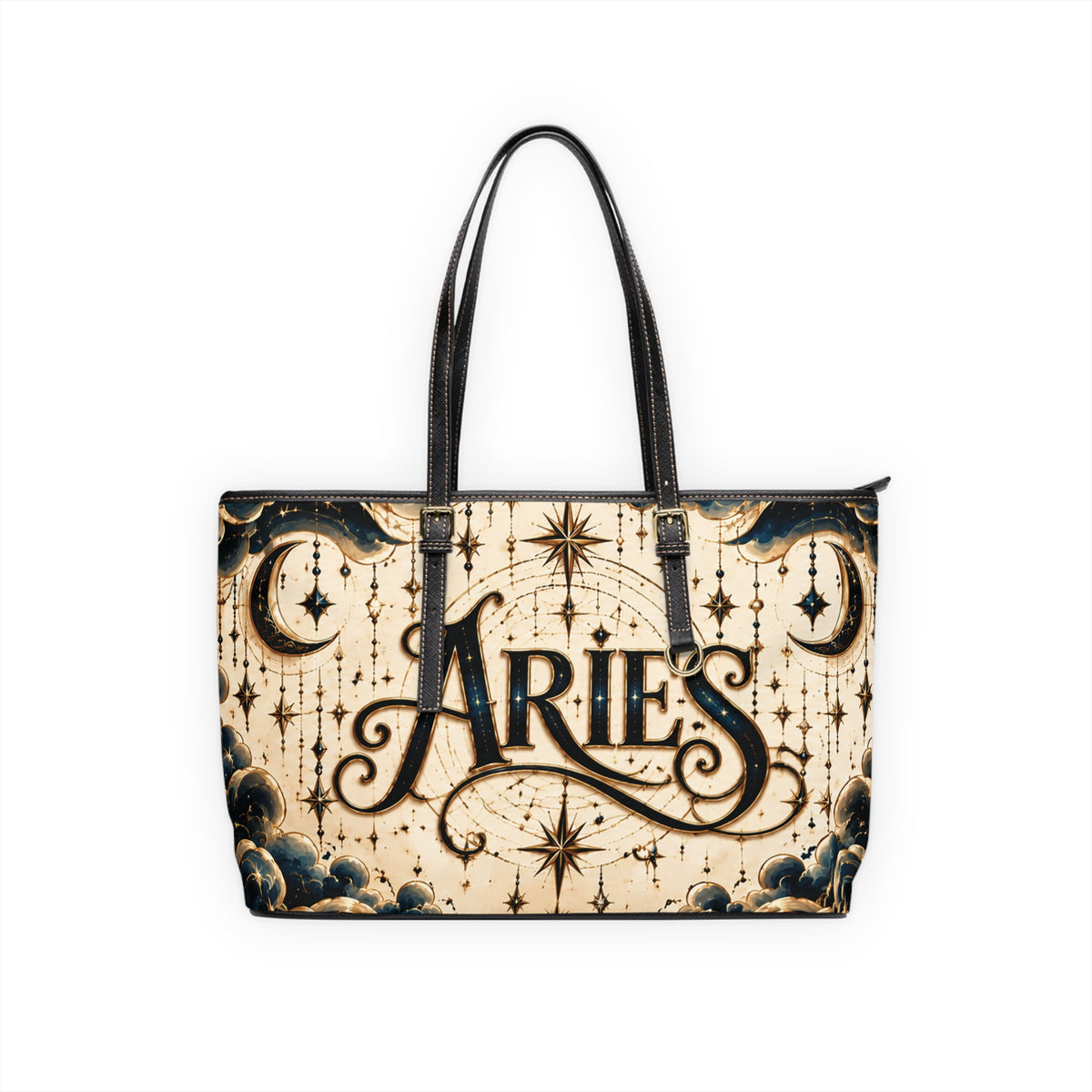 Aries Ram Zodiac Leather Shoulder Bag