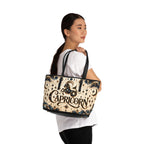 Capricorn Zodiac Leather Shoulder Bag
