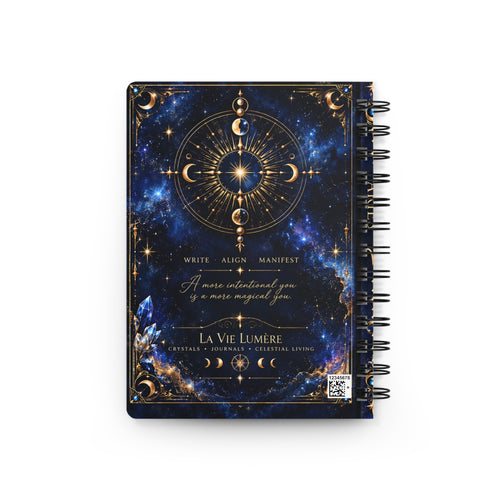 Aries Zodiac Spiral Bound Journal