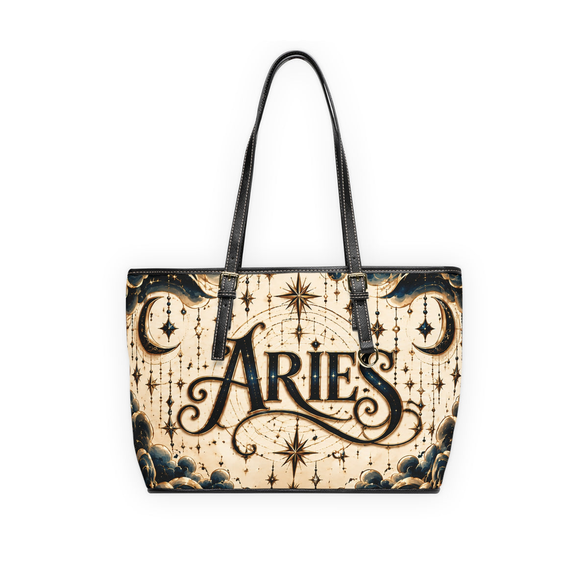 Aries Ram Zodiac Leather Shoulder Bag