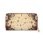 Libra Zodiac Celestial Zipper Wallet