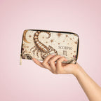 Scorpio Zodiac Scorpion Celestial Zipper Wallet
