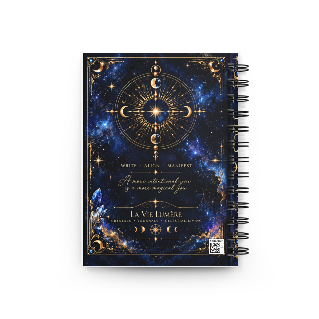 Pisces Zodiac Spiral Bound Journal