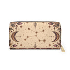 Cancer Zodiac Celestial Zipper Wallet