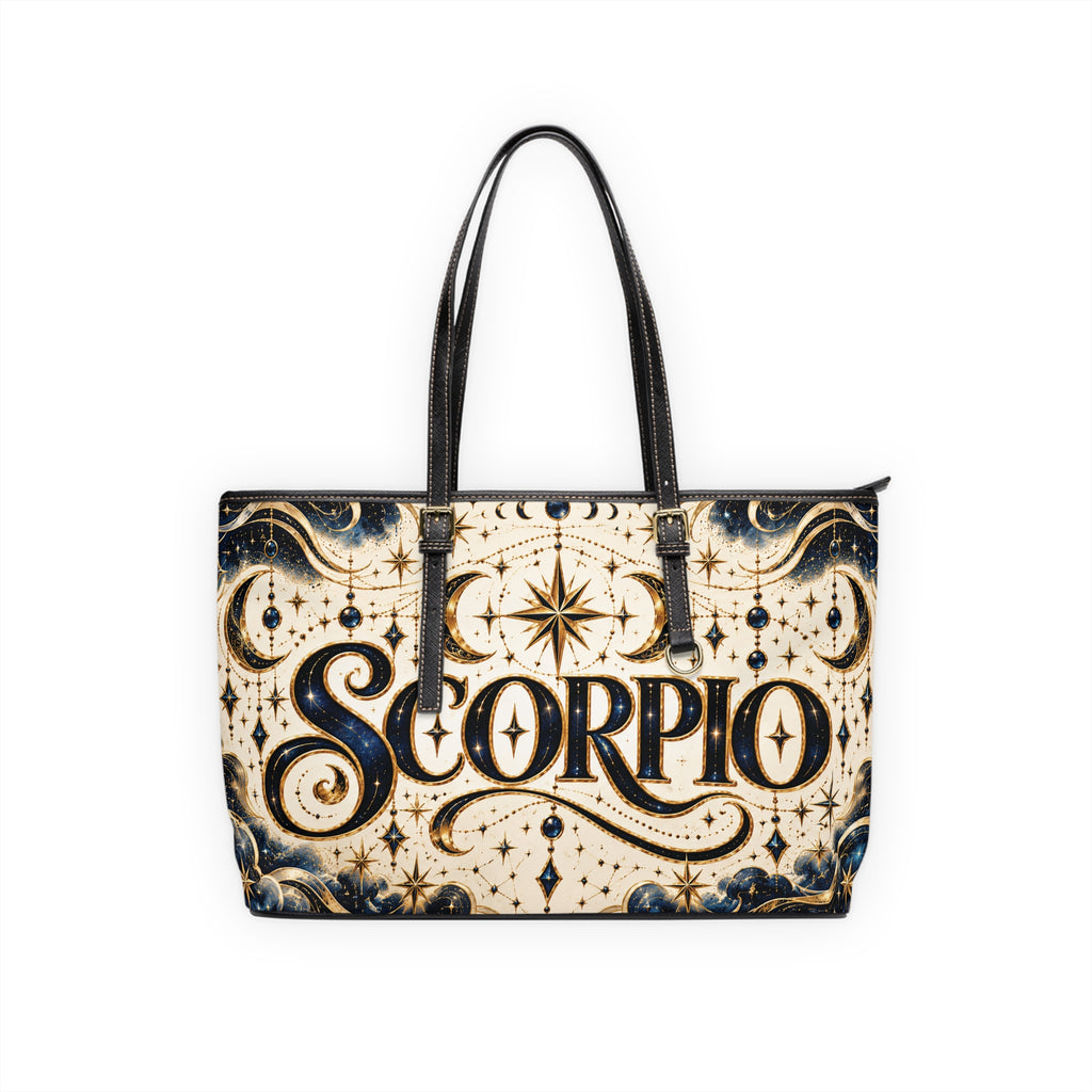 Scorpio Zodiac Leather Shoulder Bag