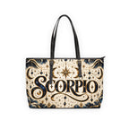 Scorpio Zodiac Leather Shoulder Bag