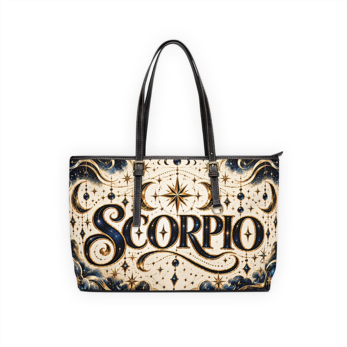 Scorpio Zodiac Leather Shoulder Bag