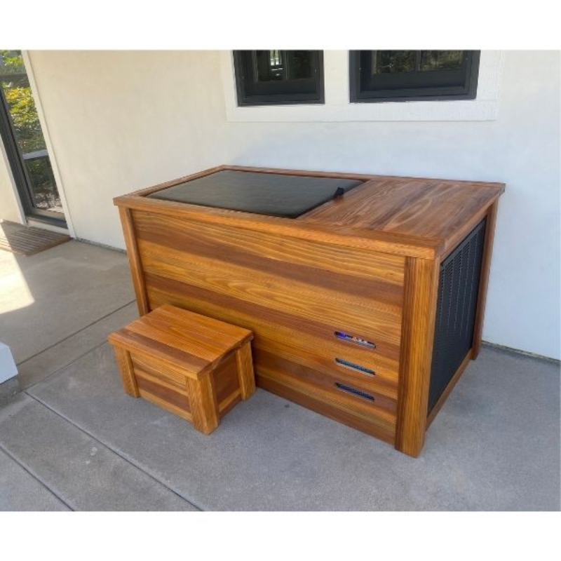 Kooru Handcrafted Redwood Cold Plunge Tub