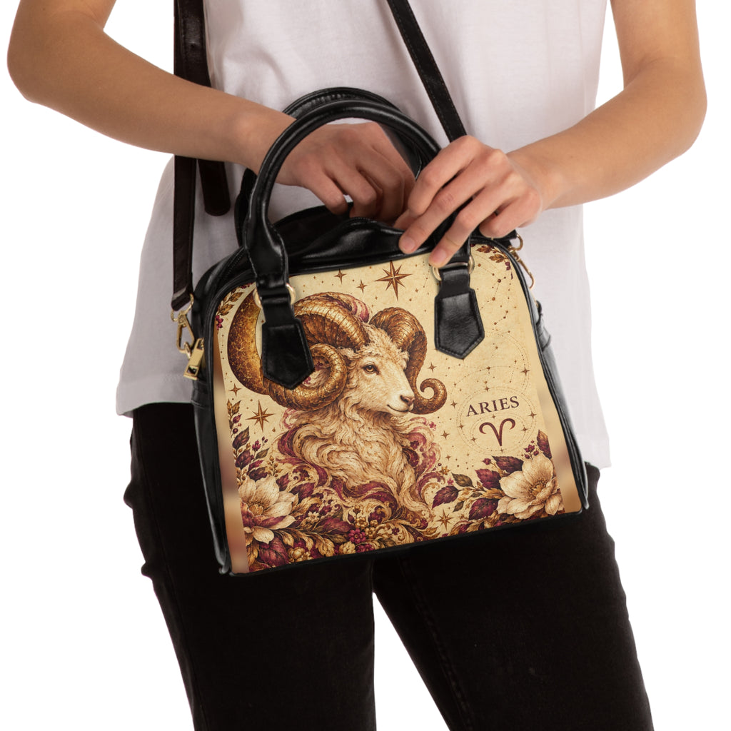 Aries Zodiac Shoulder Handbag