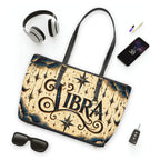 Libra Zodiac Leather Shoulder Bag