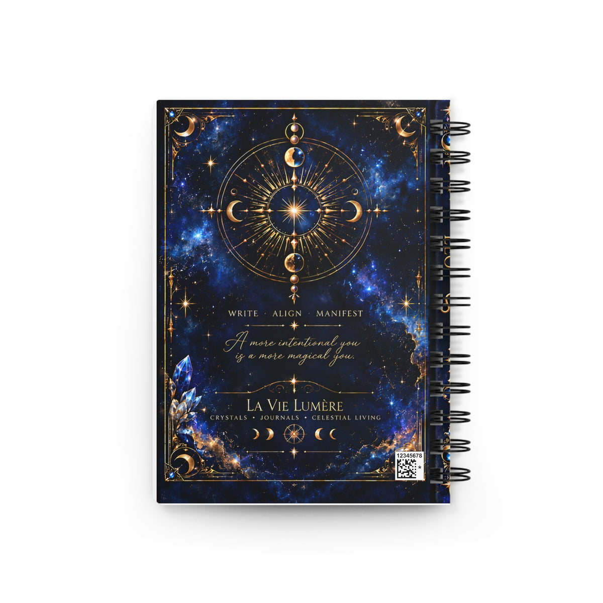 Leo Zodiac Spiral Bound Journal