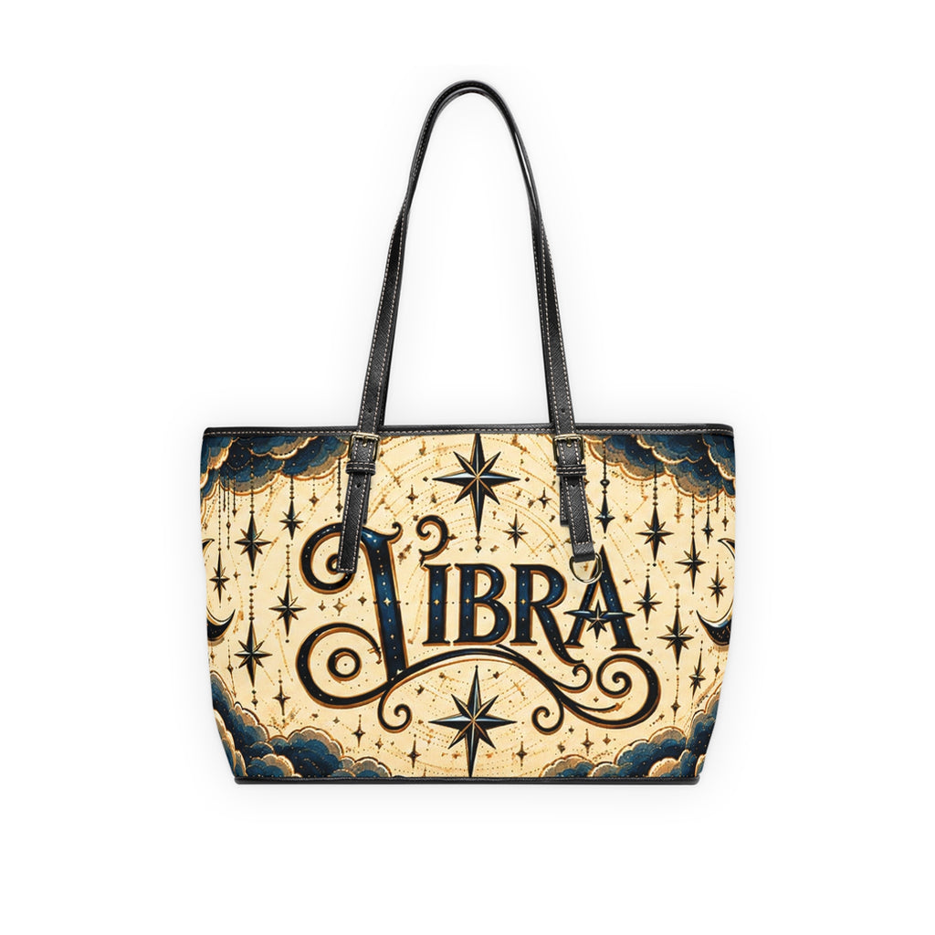 Libra Zodiac Leather Shoulder Bag