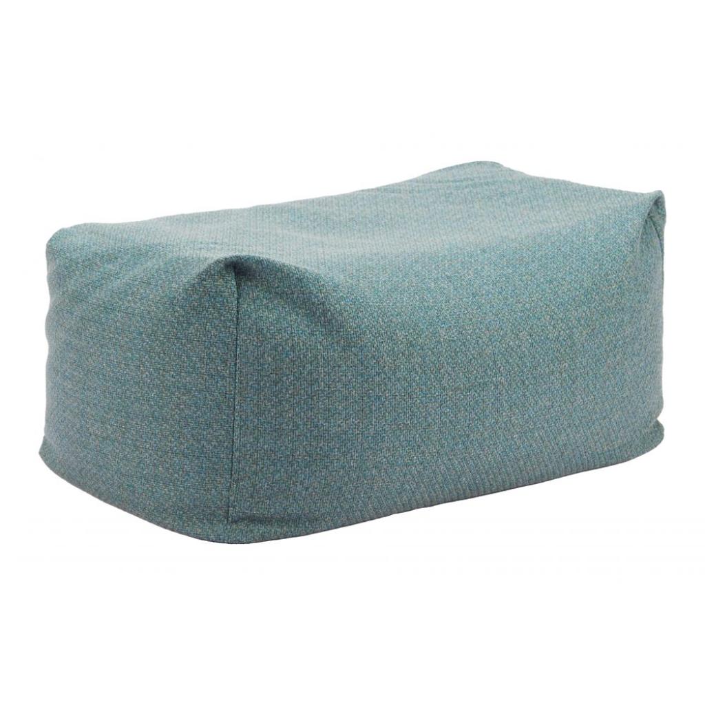 Aroz Green Olefin Fabric Outdoor Ottoman