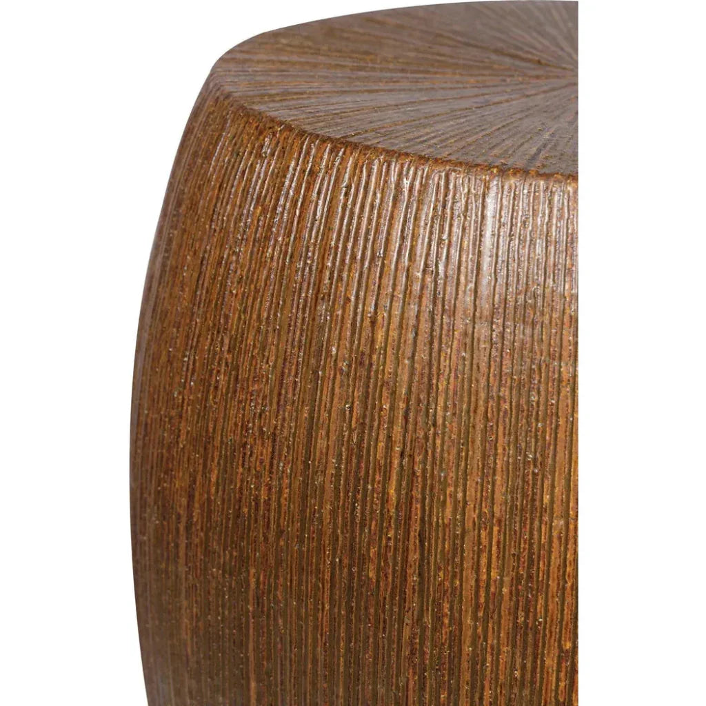 Bud Stool/Accent Table - Red Outdoor End Table